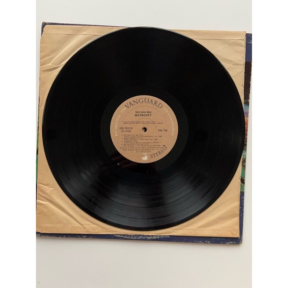 Buffy Sainte-Marie Moonshot 1972 LP Vanguard VSD-79312 VG+ - Picture 6 of 7